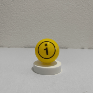 JUEGO DE 10 BOLAS PARA SORTEO, CON NUMERACIÓN DEL 0 AL 9