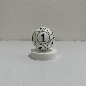 JUEGO DE 10 BOLAS PARA SORTEO, CON NUMERACIÓN DEL 0 AL 9